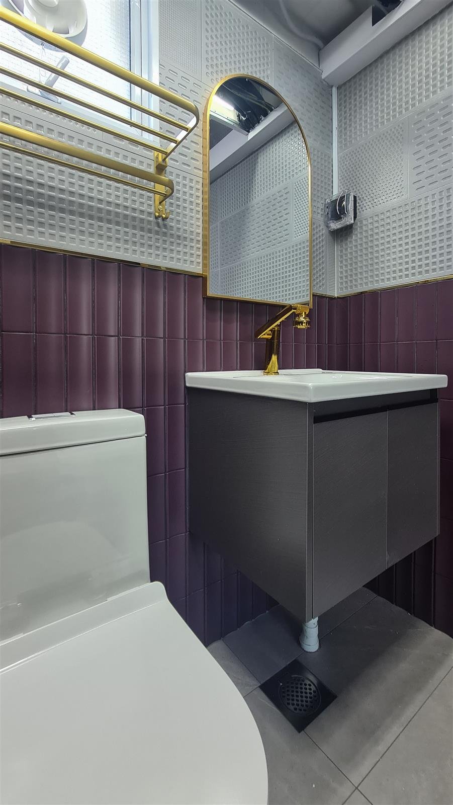 2024-03-18 Project - Tiled shower alcove and precision masonry detail